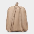 Women's Beige Pu Backpack , , small image number null