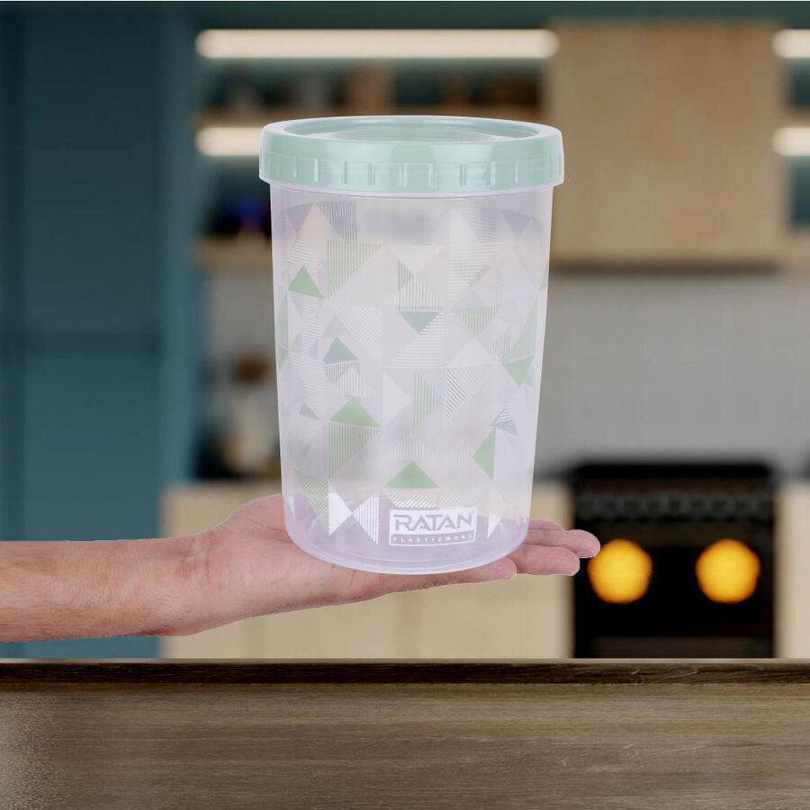 2 L Plastic Container Set of 2, , large image number null