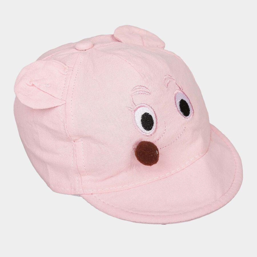 Kids' Pink Nylon Cap, , large