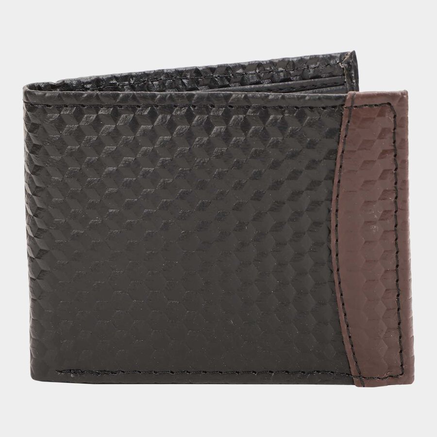 Men's Bi Fold Wallet, Polyurethane, , large image number null