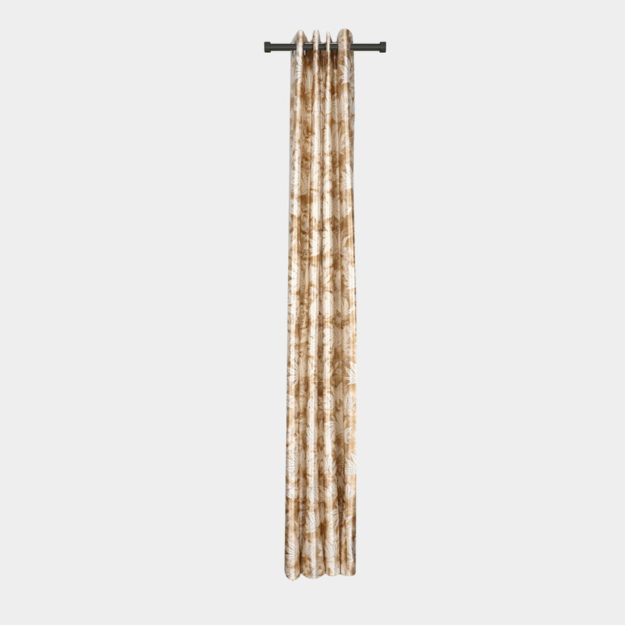 7 ft. Beige Polyester Curtain, , large image number null