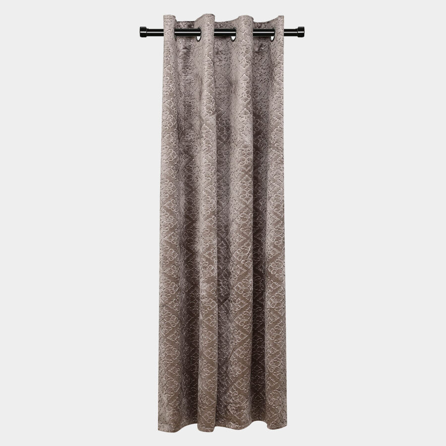 5ft. Grey Window Curtain, , large image number null