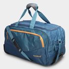  Mid Blue Polyester Duffle Trolley, , small image number null