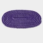 Blue Polyester Cotton Door Mat, , small image number null