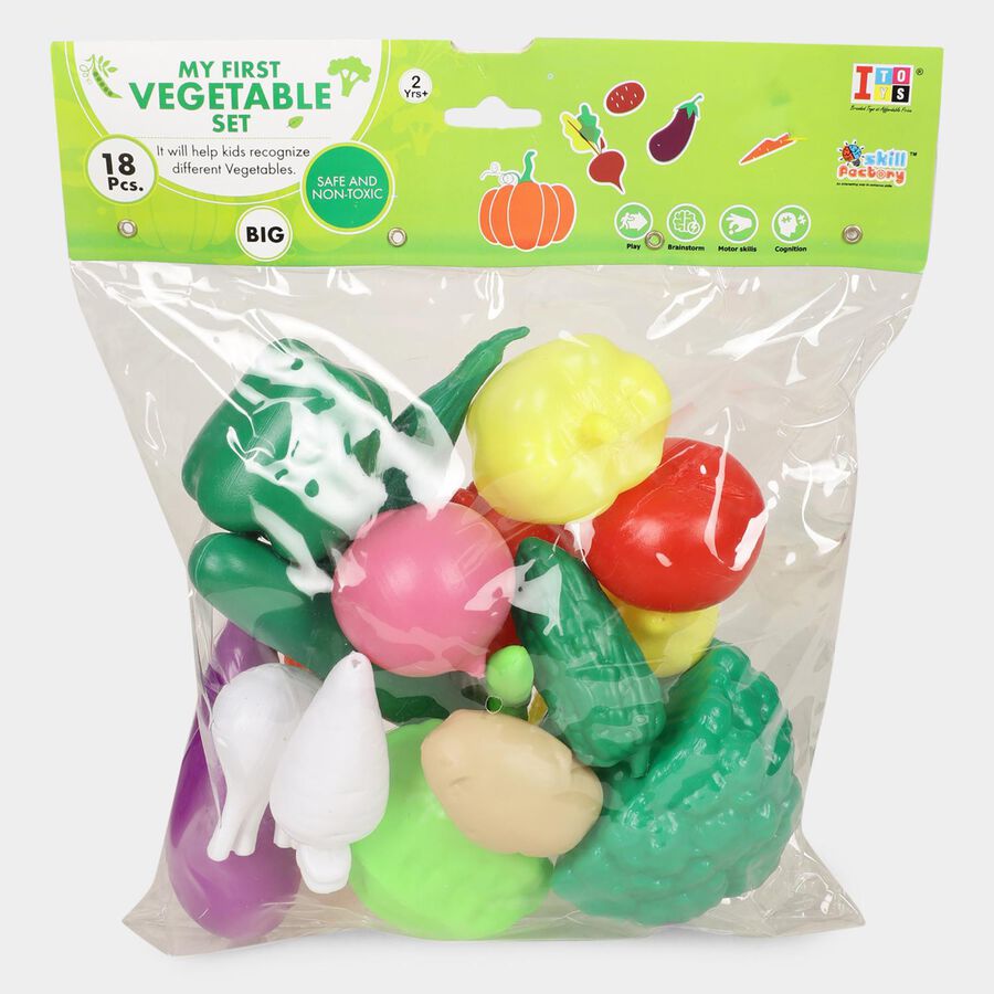 Plastic Vegetable Set 18 Pcs, , large image number null