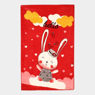 Kid's Red Microfiber Blanket