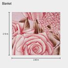 Brown Microfiber Blanket, , small image number null