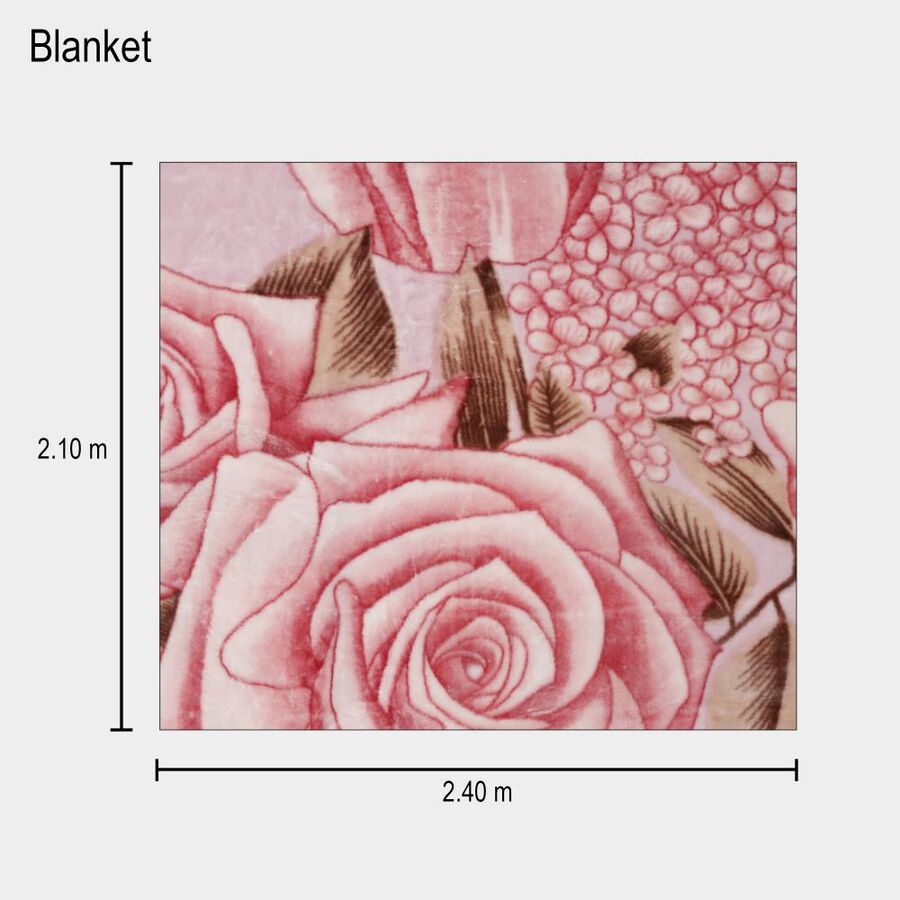 Brown Microfiber Blanket, , large image number null