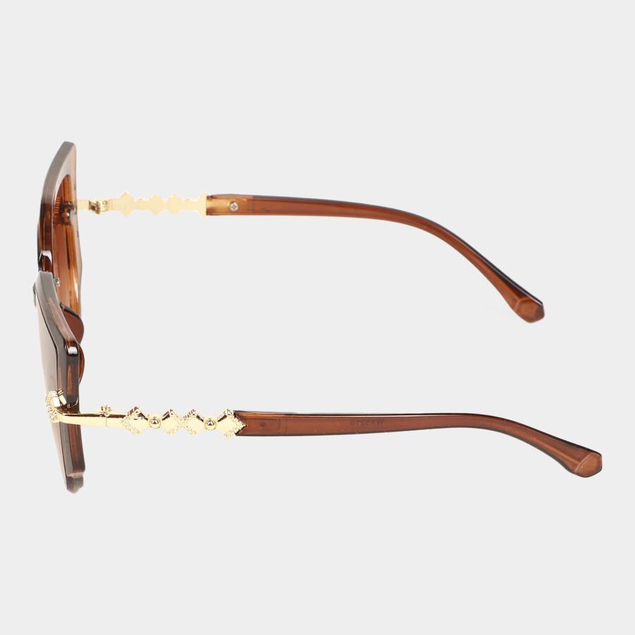 Women's Metal Gradient Square Sunglasses, , large image number null