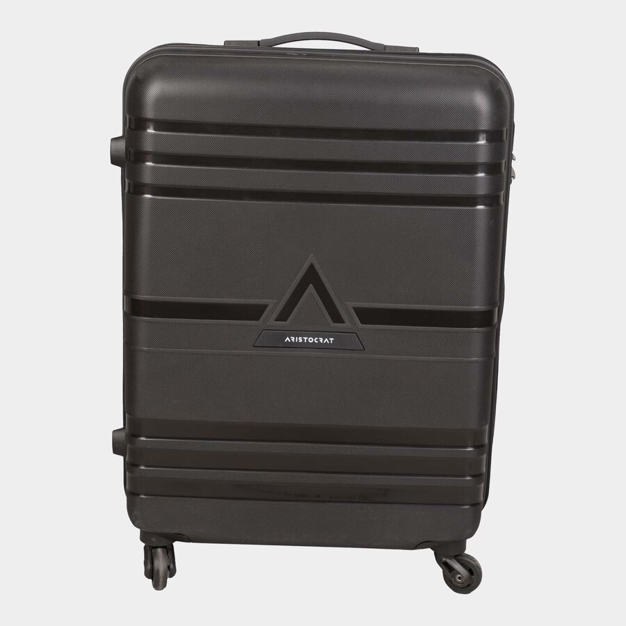 4-Wheel Dark Grey Polypropylene Hard Case Trolley, Small + Medium, , large image number null