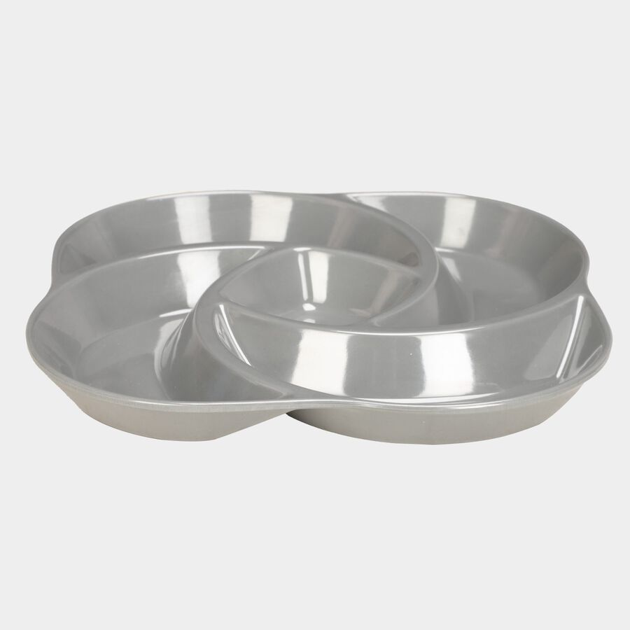 Melamine Snack Plate, , large