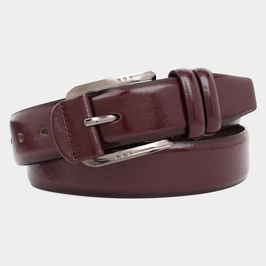 Men's Brown Polyurethane Casual Belt, , large image number null
