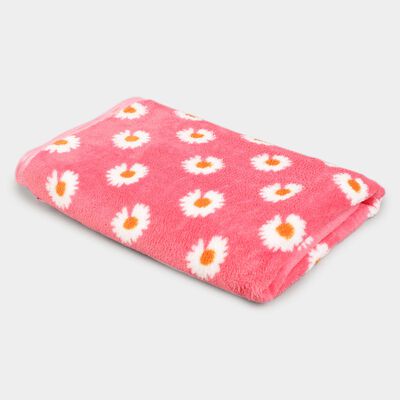 280 GSM Pink Microfiber Baby Towel