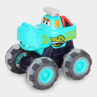 kid's Friction Powered Bull Monster Truck Toy, , small