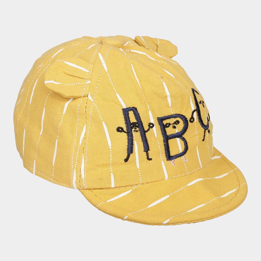 Kids' Brown Nylon Cap, , large image number null