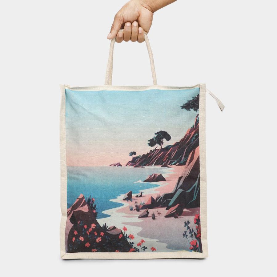 Beige Canvas Bag, , large image number null