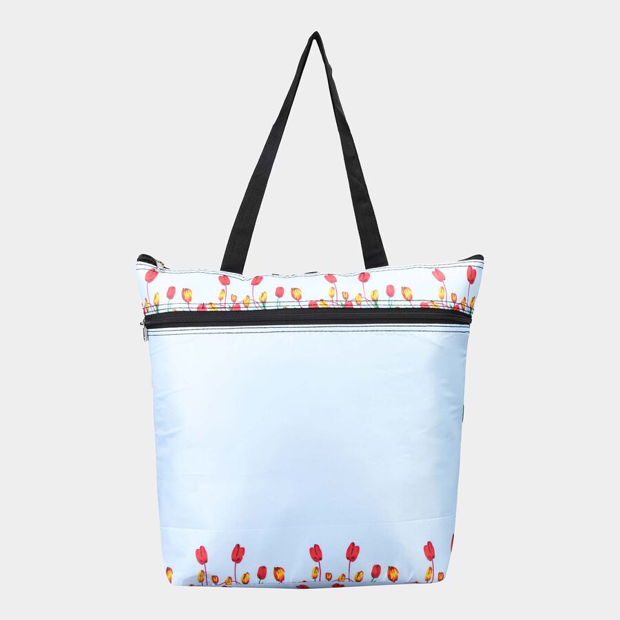 Women's Green Fabric Tote Bag, , large image number null
