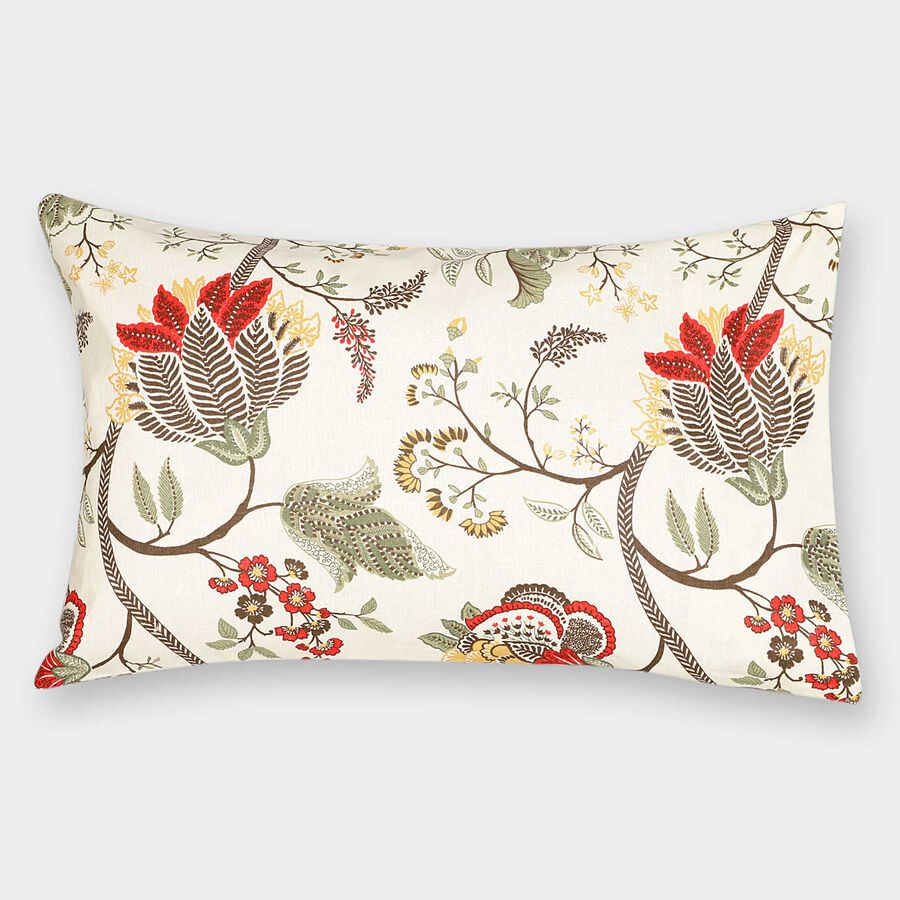 Printed Cotton Pillow Cover, , large image number null