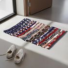 Anti-Skid Multicolor Polyester Door Mat, , small