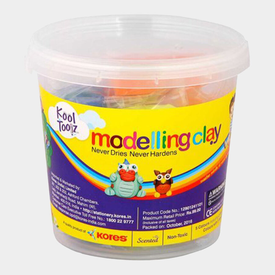 Modelling Clay Set, 8 Shades, , large image number null