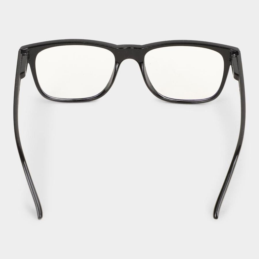 Clear Glass Plastic Wayfarer Frame - Color May Vary, , large image number null