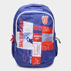 Blue Fabric Backpack, , small