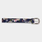 Women's Black Polyurethane Belt, , small image number null