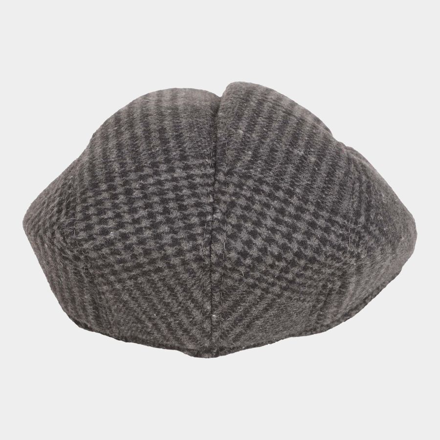 Acrylic/Wool Men Men Cap, Grey, , large image number null