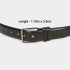 Men's Black Polyurethane Casual Belt, , small image number null