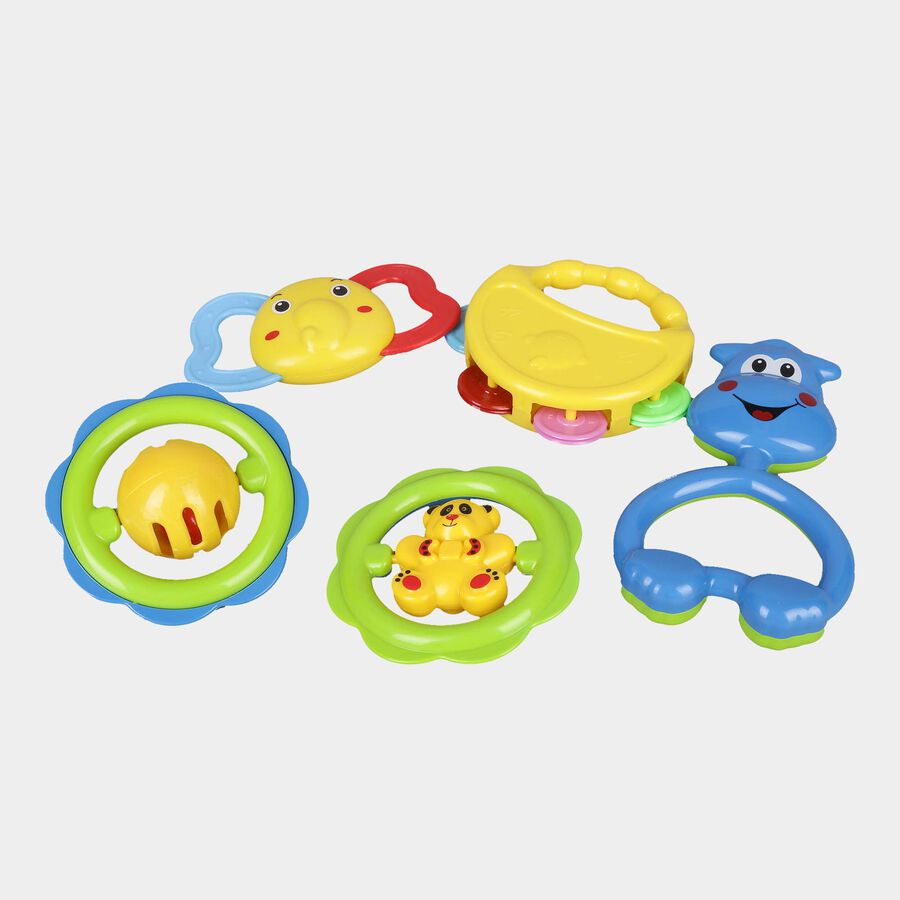 Baby Rattles, Set of 5, , large image number null