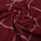 330 GSM Maroon Cotton Bath Towel, , small image number null