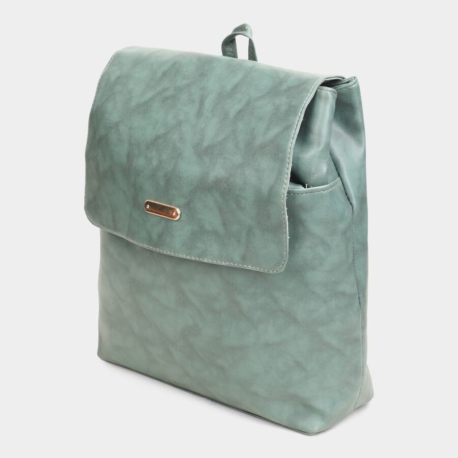 Women's Green Polyurethane Sling Bag, , large image number null