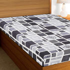 Grey Microfiber Single Bedsheet, , small image number null
