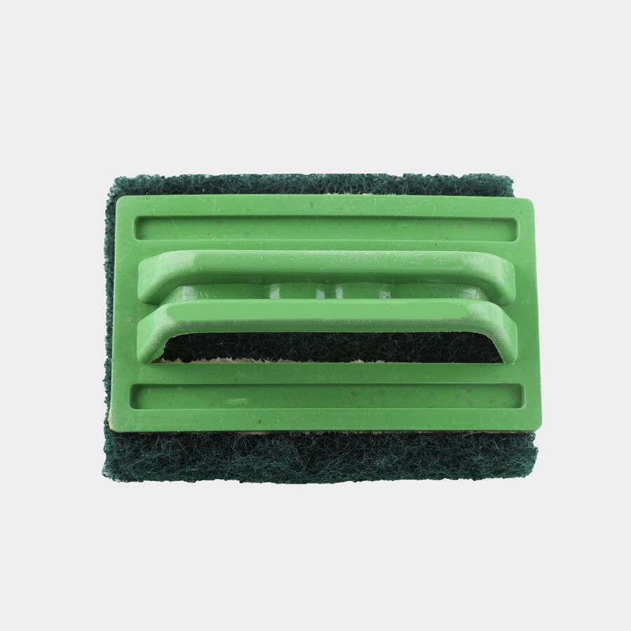 Plastic And Polyester Tile Scrubber, , large image number null