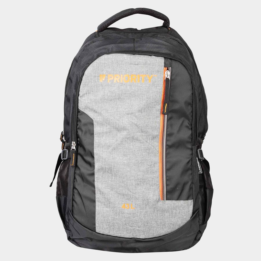 58 cm Polyester Trekking Bag, Black, , large image number null