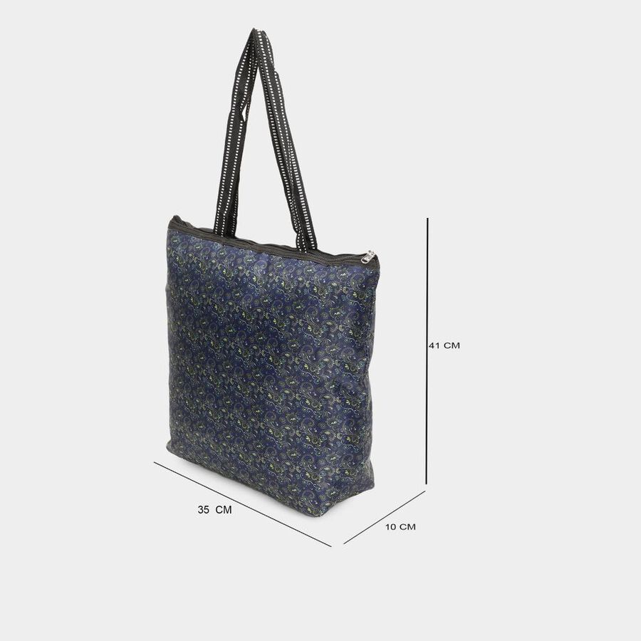 Women's Blue Fabric-Polyester Tote Bag, , large image number null