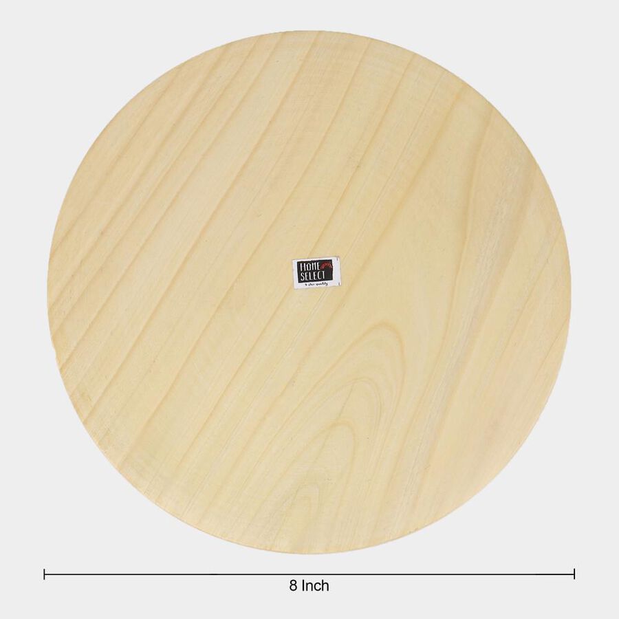 Wooden Rolling Pin Board (Chakla), , large image number null