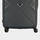 8-Wheel Grey Polypropylene Hard Case Trolley, Medium, , small image number null