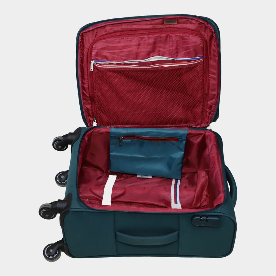 4 Wheel Soft Case Trolley, Small, , large image number null