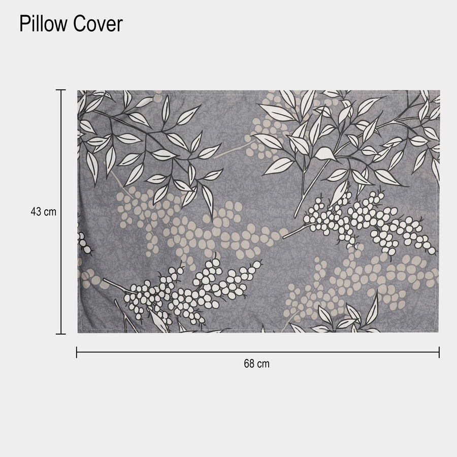 120 GSM Blue Microfiber Double Bedsheet, , large image number null