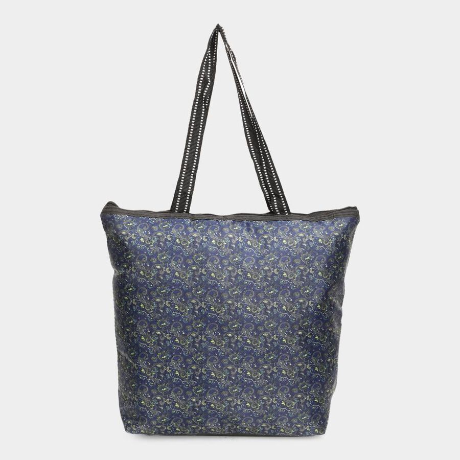 Women's Blue Fabric-Polyester Tote Bag, , large image number null