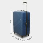 4-Wheel Dark Blue Polypropylene Hard Case Trolley, Small + Medium + Large, , small image number null