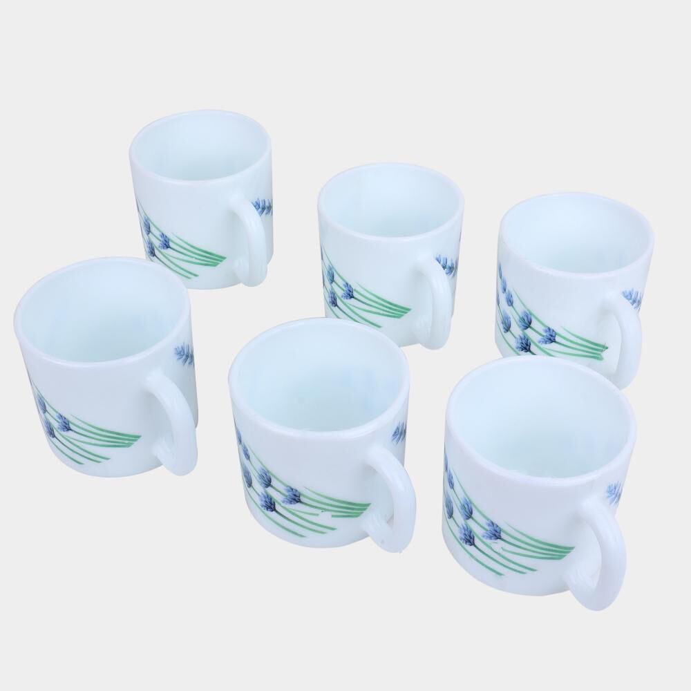 Home Finery                         180ml Opalware Cup Set of 6