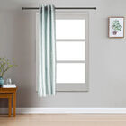 5 ft. Aqua Polyester Curtain, , small image number null