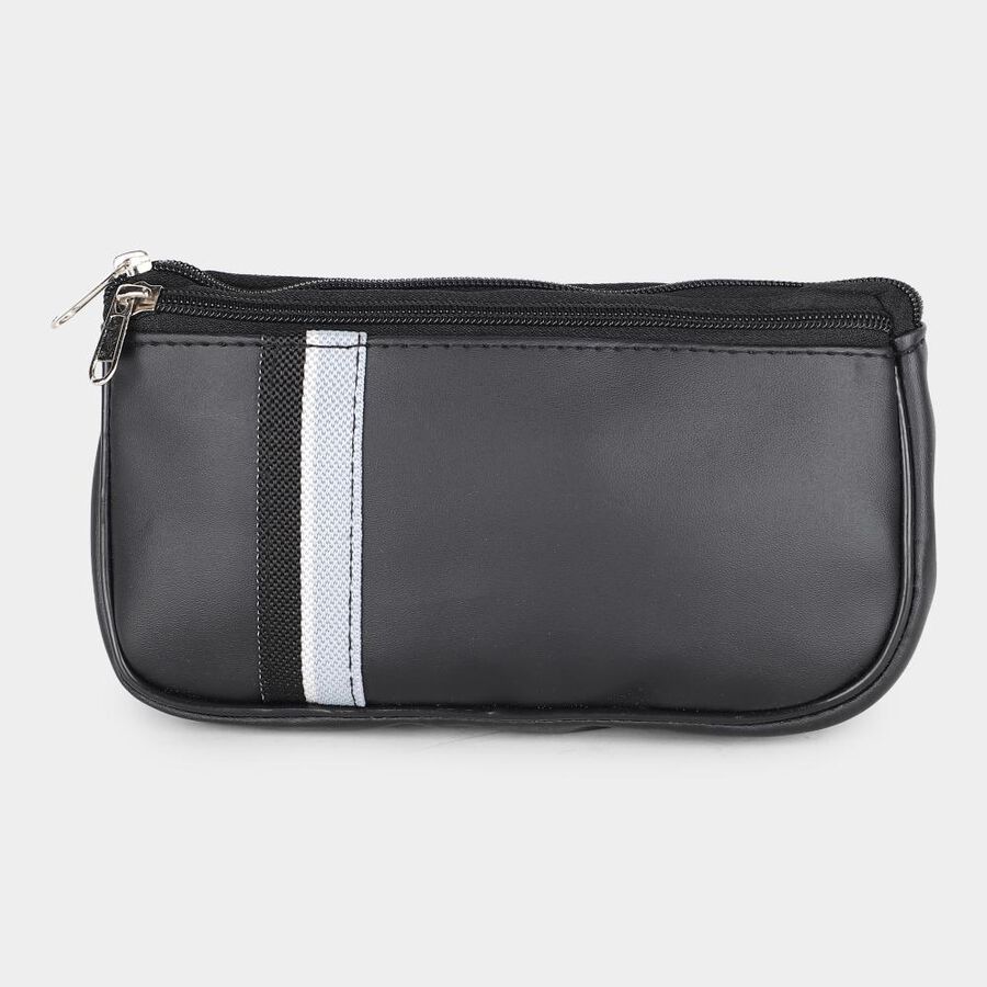 Black PU Utility Bag , , large