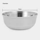 Stainless Steel Bowl (Katori) - 15cm, , small image number null