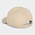 Men's Beige Fabric Cap , , small