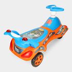 Kid's Bear Brothers Swing Car Ride-On with Music,Lights and 360-Degree Steering, , small
