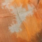 Women's Orange Cotton Scarf, , small