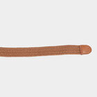 Women's Brown Nylon And Polyester Belt, , small image number null